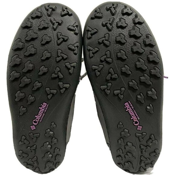 Columbia Loveland Omni-Heat Waterproof Winter Boots Youth 5 Winter Cool Grey New - Picture 6 of 12